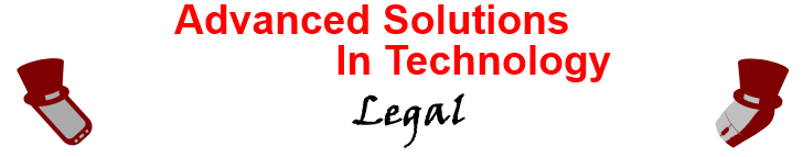 Waupun's Advanced Solutions In Technology, LLC Computer and PC Repair Legal Terms.